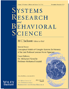Systems Research and Behavioral Science Vol 30 issue 6  (impact factor 0.474)
